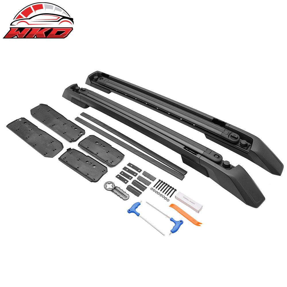 Fits 24-25 Toyota Tacoma Double Cab OE V2 Style Cross Bars with Slide Rail 8PCS