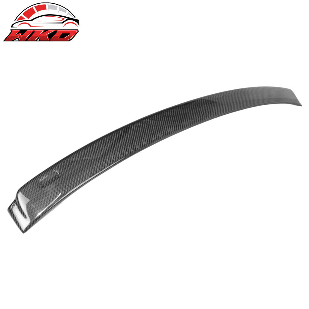 Fits 12-18 BMW F30 3-Series Roof Spoiler AC Style Carbon Fiber Rear Window Visor