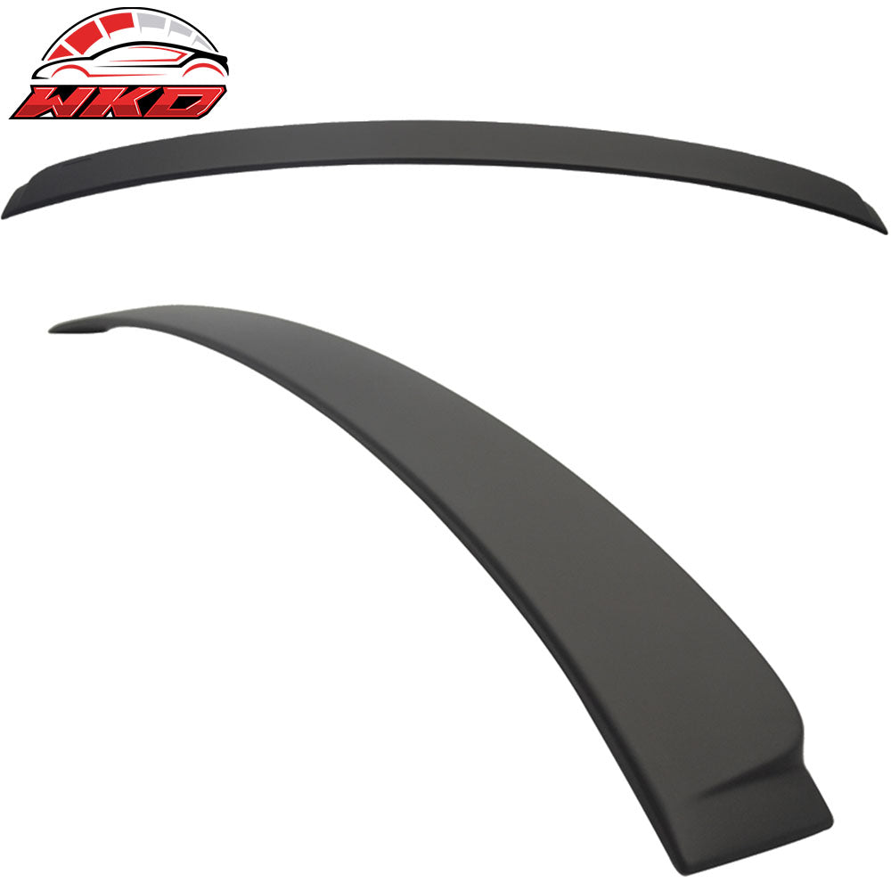 Fits 06-11 BMW E90 3-Series 4-Door AC Style Matte Black Rear Roof Spoiler ABS