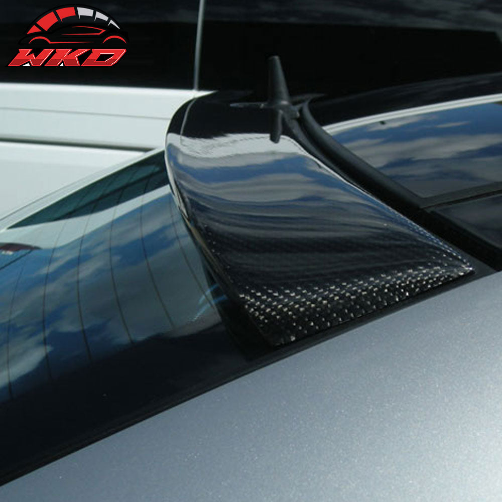 Fits 03-05 Benz E-Class W211 Sedan L Style Carbon Fiber CF Roof Spoiler Wing