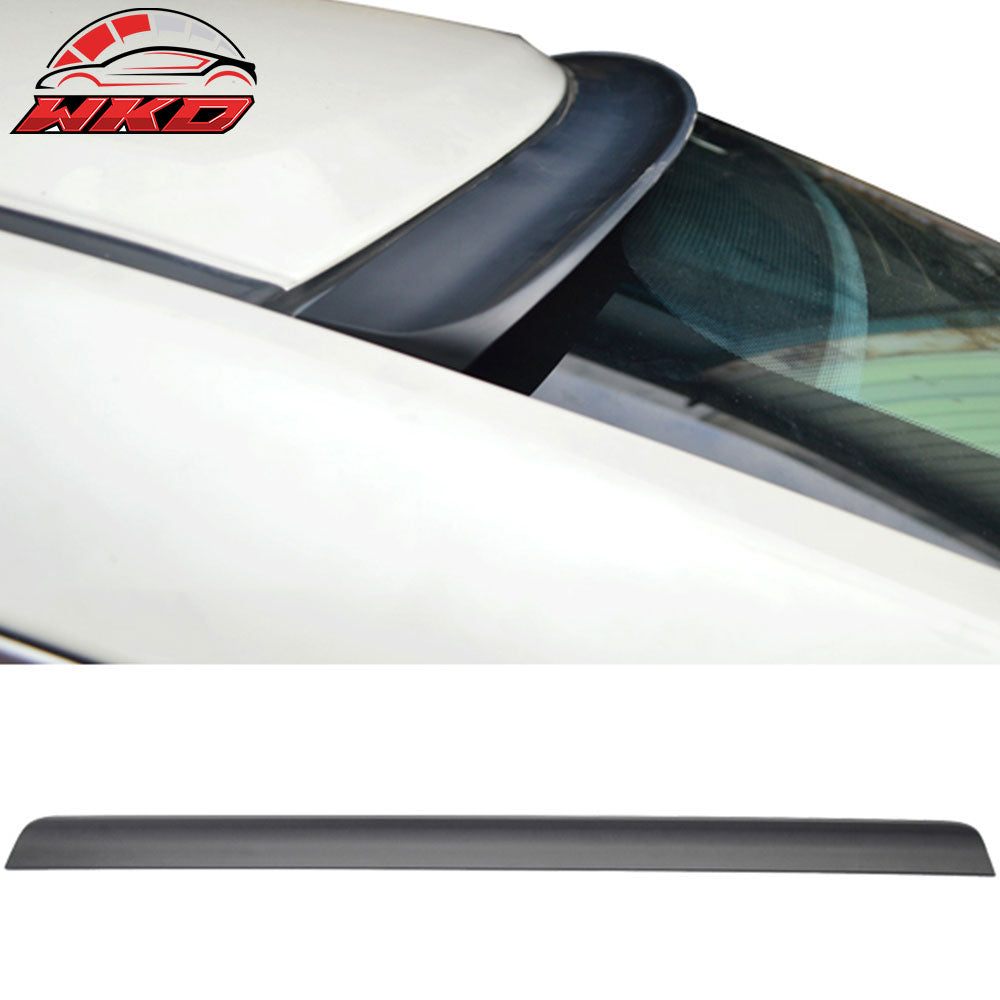 Fits 15-16 Acura RLX ES Unpainted Black Roof Spoiler - PUF