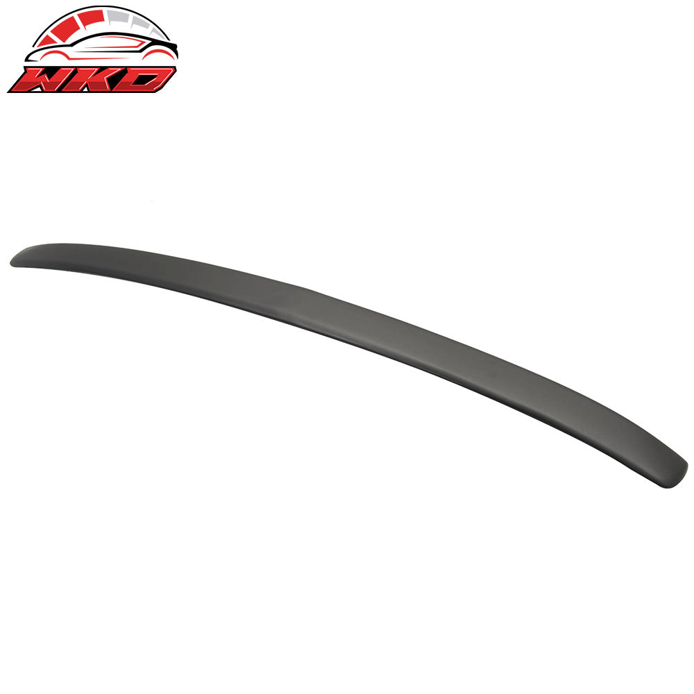 Fits 08-10 Audi A4 S4 RG Style Rear Roof Window Spoiler Wing Unpainted Black PU
