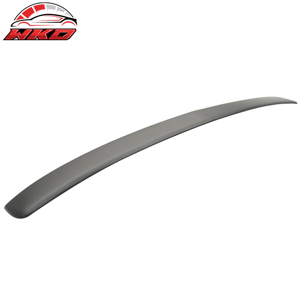 Fits 08-10 Audi A4 S4 RG Style Rear Roof Window Spoiler Wing Unpainted Black PU