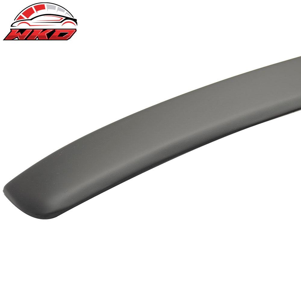 Fits 08-10 Audi A4 S4 RG Style Rear Roof Window Spoiler Wing Unpainted Black PU