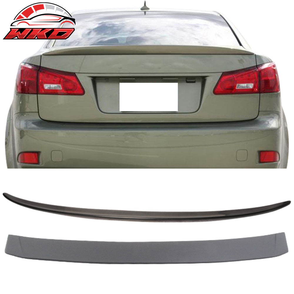 Fits 06-13 Lexus IS250 IS350 Type Sport PU Roof Spoiler + Trunk Spoiler