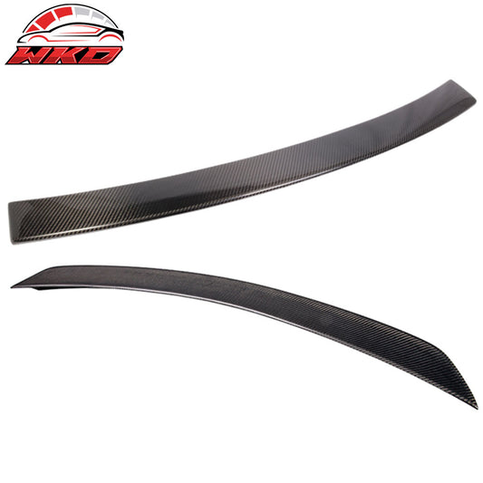 2008-14 C-Class W204 Sedan Carbon Fiber OE Roof Wing & V Type Trunk Spoiler | Wholesale