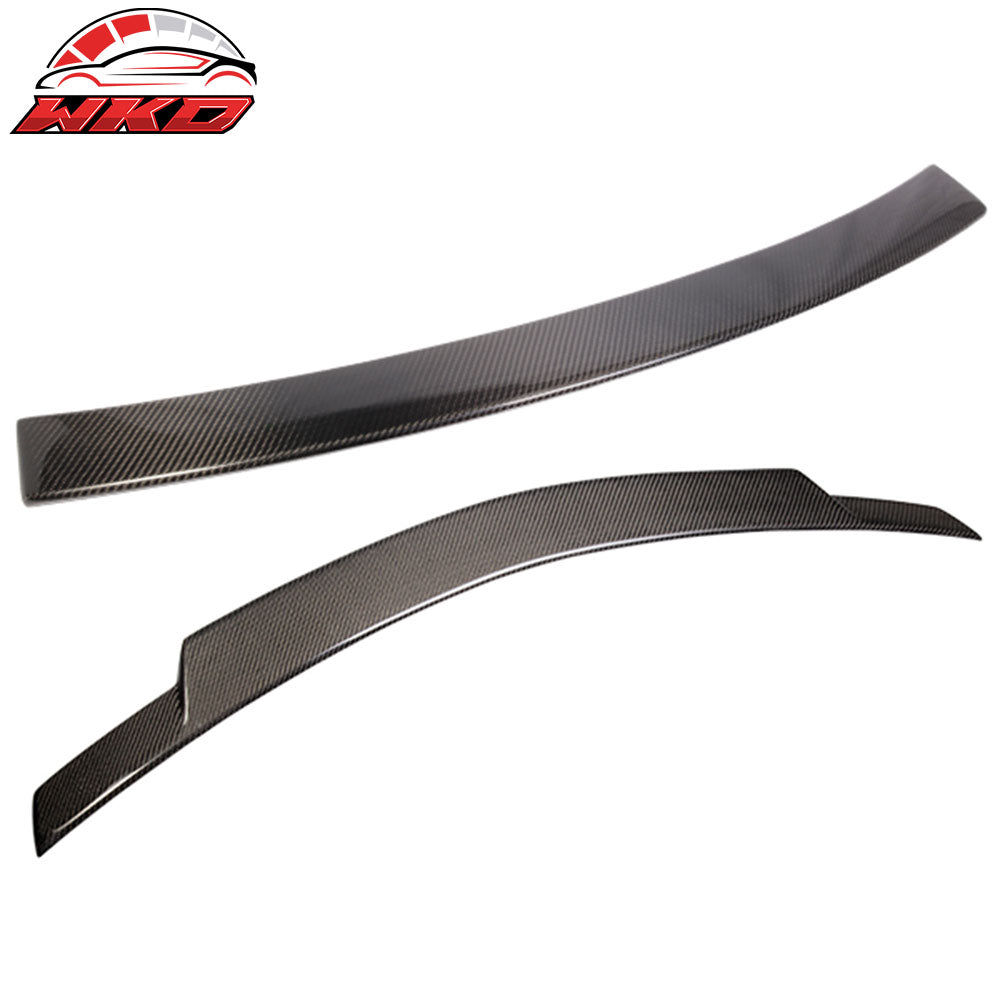 2008-14 Benz C-Class W204 Sedan OE Roof+V Style Trunk Spoiler Carbon Fiber CF | Wholesale