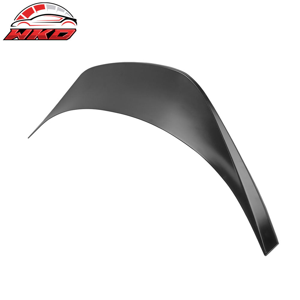 Fits 22-26 Toyota GR86/Subaru BRZ Unpainted Black IKON Roof TRD Trunk Spoiler