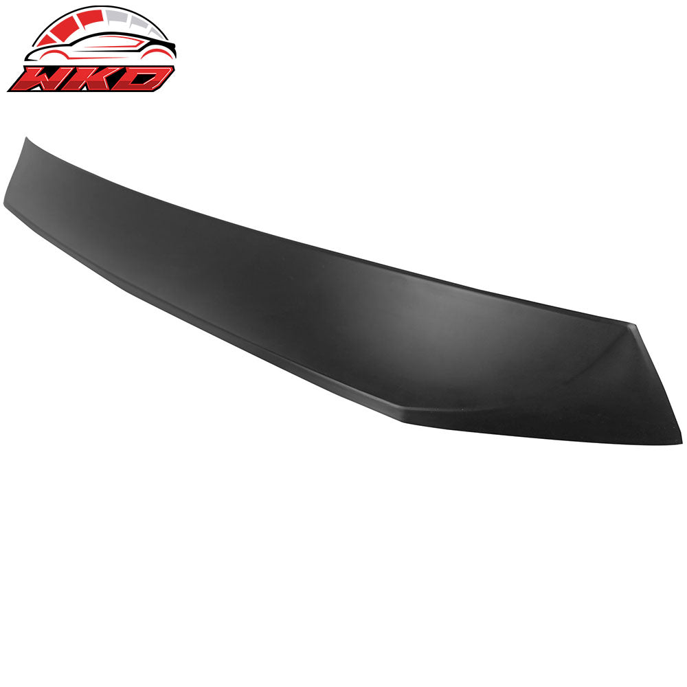Fits 22-26 Toyota GR86/Subaru BRZ Unpainted Black IKON Roof TRD Trunk Spoiler