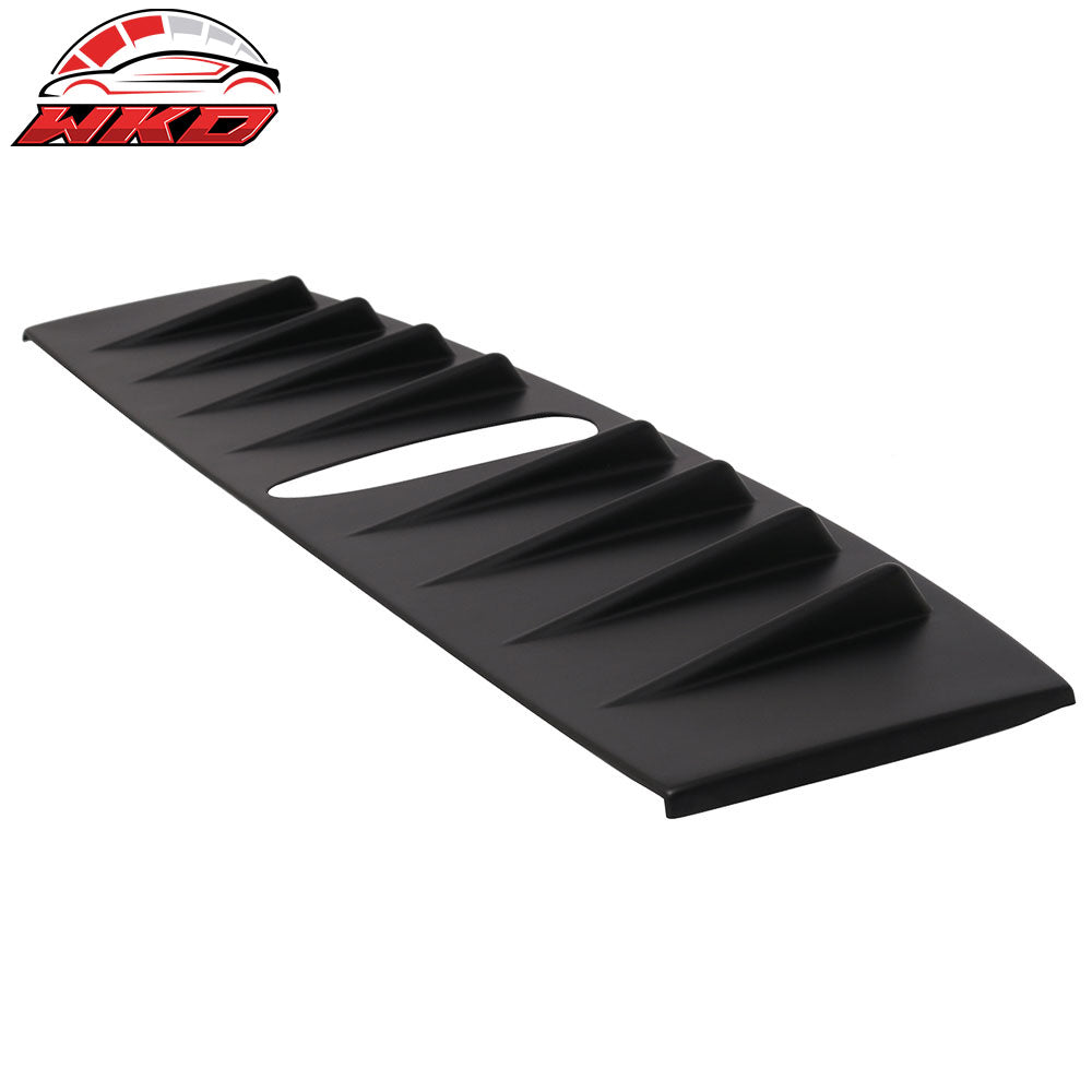 Fit 17 Subaru WRX STI 7Inch Roof Spoiler V Style Generator Shark Fin Matte Black