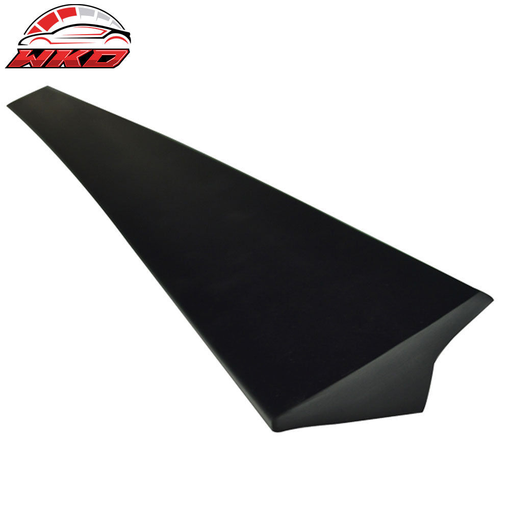 Fits 05-11 Audi A6 C6 VRS Style Roof Spoiler Unpainted Black - PUF