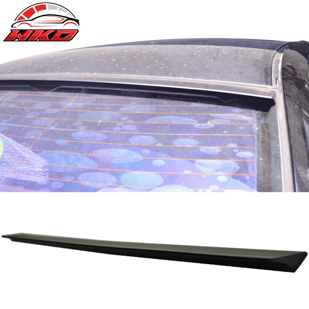 Fits 12-18 Audi A6 C7 VRS Style Roof Spoiler Unpainted Black - PUF