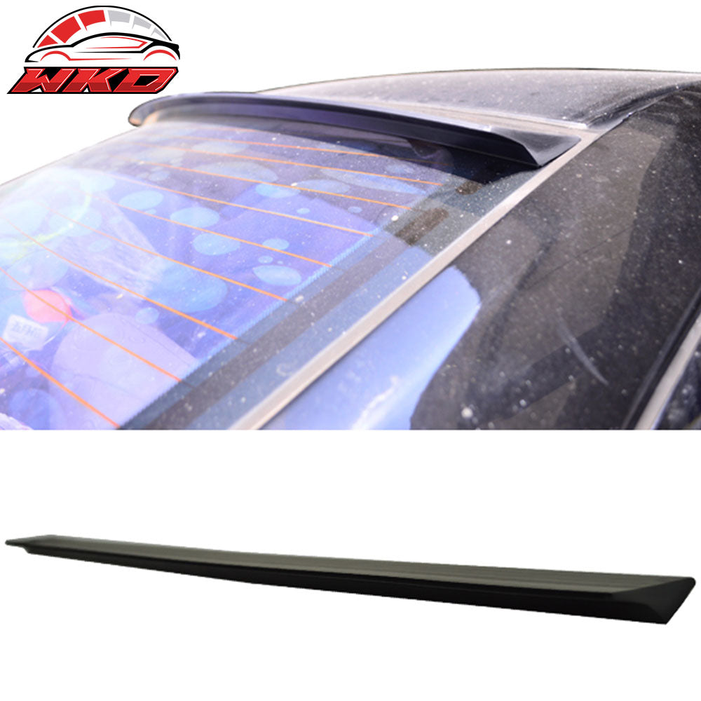 Fits 12-17 Audi A7 4G VRS Style Roof Spoiler Unpainted Black - PUF