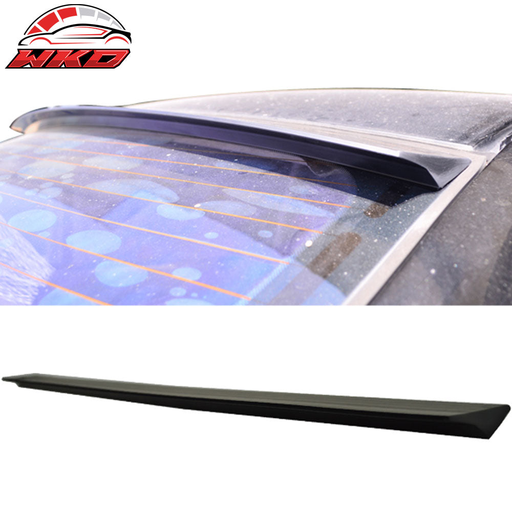 Fits 04-08 BMW E63 2Dr VRS Style Roof Spoiler Unpainted Black - PUF