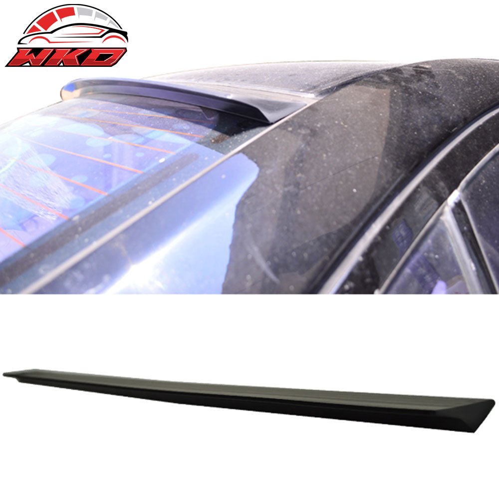Fits 07-13 BMW E82 VRS Style Roof Spoiler Unpainted Black - PUF