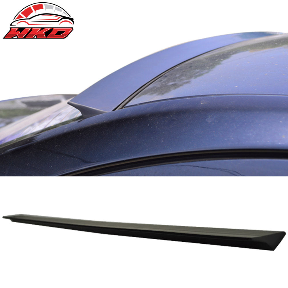 Fits 12-18 BMW F30 VRS Style Roof Spoiler Unpainted Black - PUF