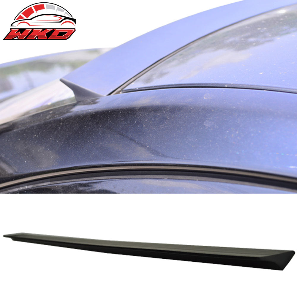 Fits 15-20 BMW F82 2Dr VRS Style Roof Spoiler Unpainted Black - PUF