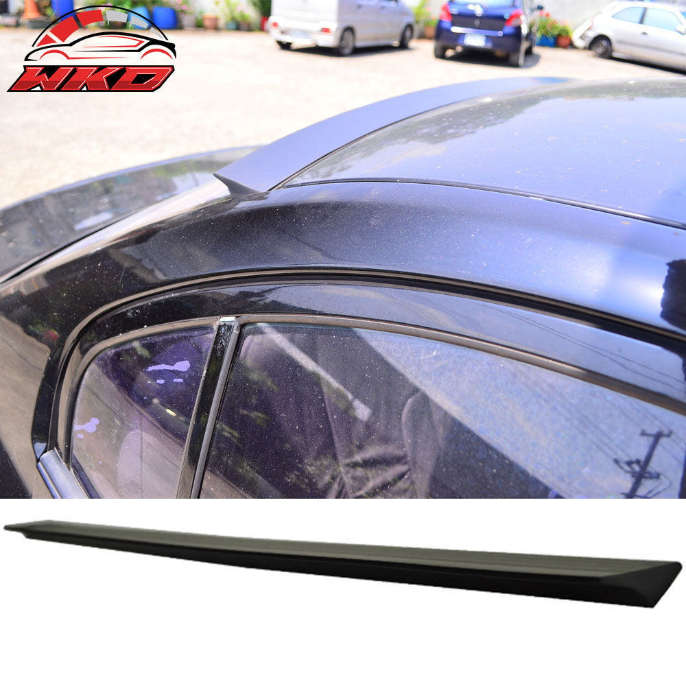 Fits 05-10 Cadillac STS 4Dr VRS Style Roof Spoiler Unpainted Black - PUF