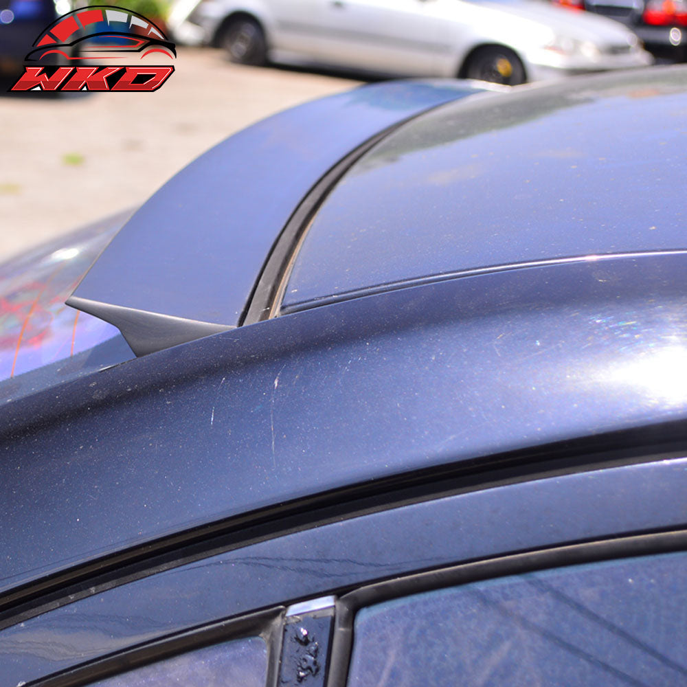 Fits 05-10 Cadillac STS 4Dr VRS Style Roof Spoiler Unpainted Black - PUF
