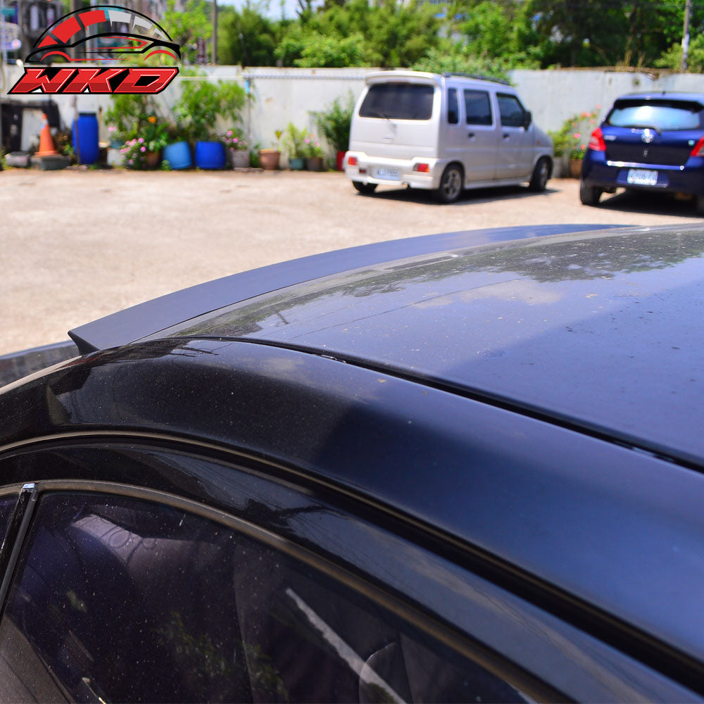 Fits 05-10 Chrysler 300 300C VRS Style Roof Spoiler Unpainted Black - PUF