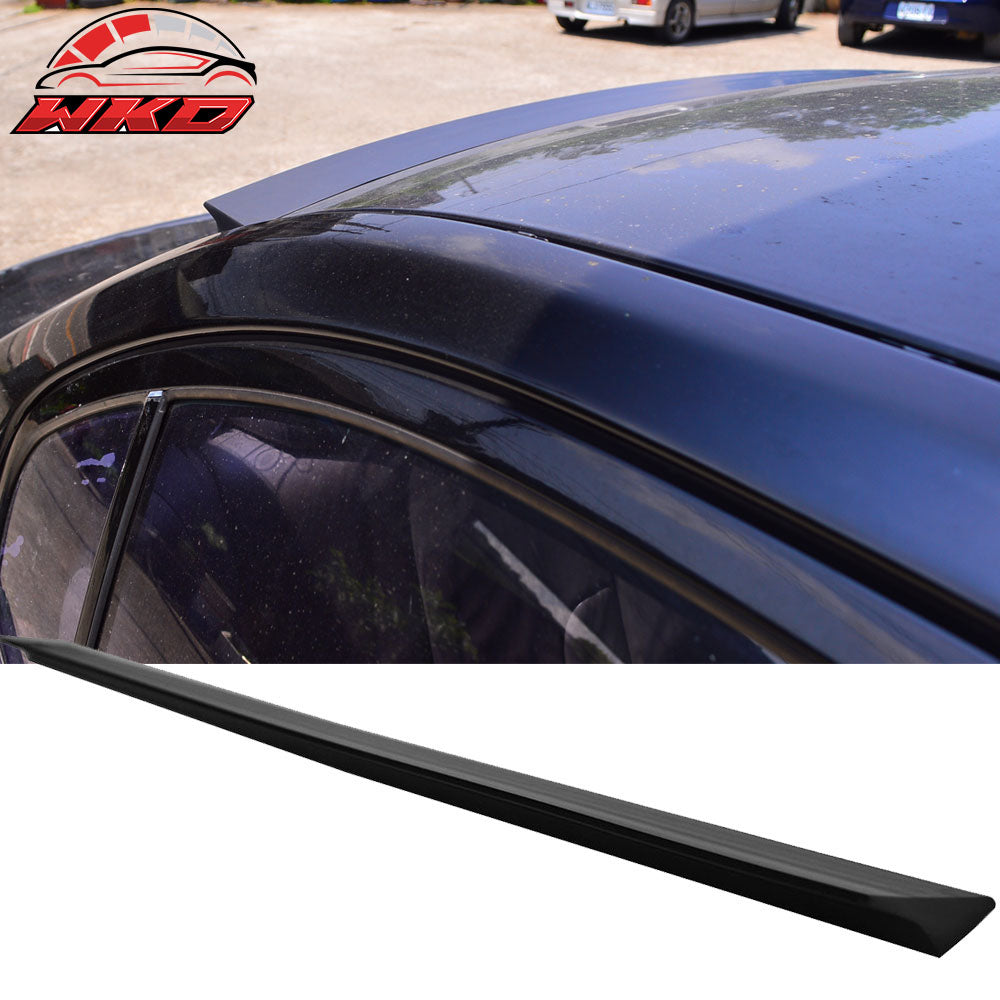 Fits 11-23 Chrysler 300 300C VRS Style Roof Spoiler Unpainted Black - PUF