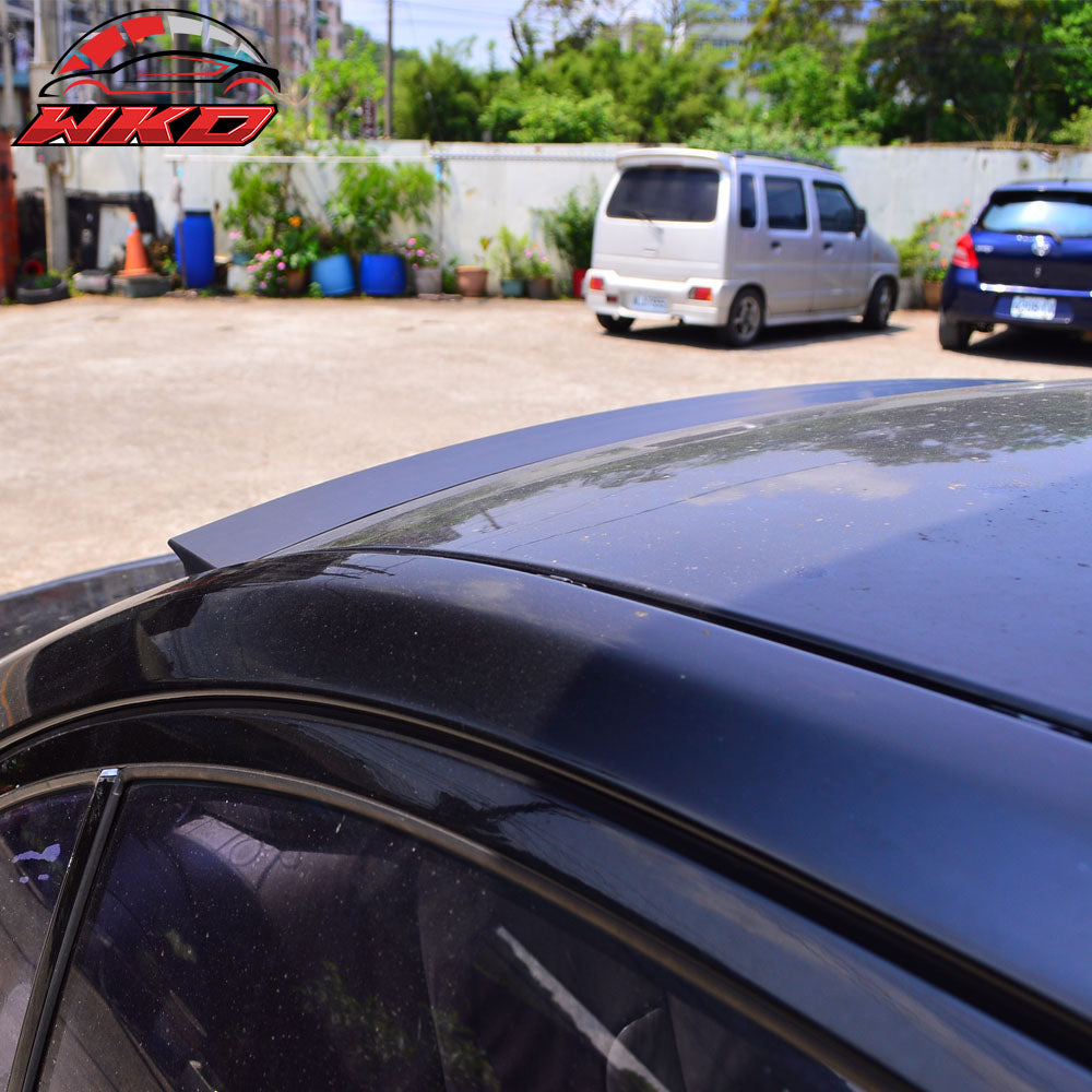 Fits 11-23 Chrysler 300 300C VRS Style Roof Spoiler Unpainted Black - PUF