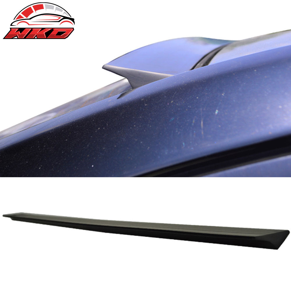 Fits 06-13 Chevrolet Impala SS 9th VRS Style Roof Spoiler Unpainted Black - PUF