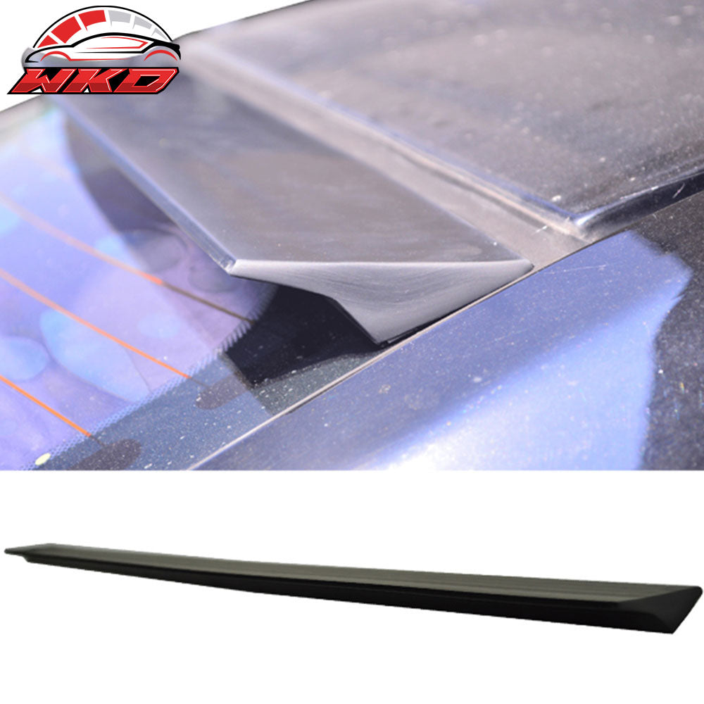 Fits 13-16 Dodge Dart 4Dr VRS Style Roof Spoiler Unpainted Black - PUF