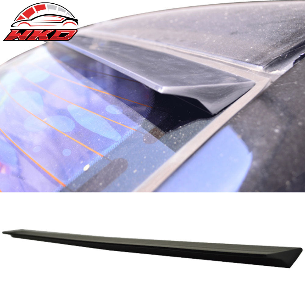 Fits 05-14 Ford Mustang 2Dr VRS Style Roof Spoiler Unpainted Black - PUF