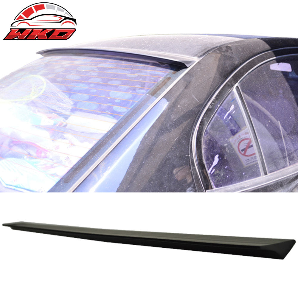 Fits 01-05 Honda Civic 7th 2Dr 4Dr VRS Style Roof Spoiler Unpainted Black - PUF