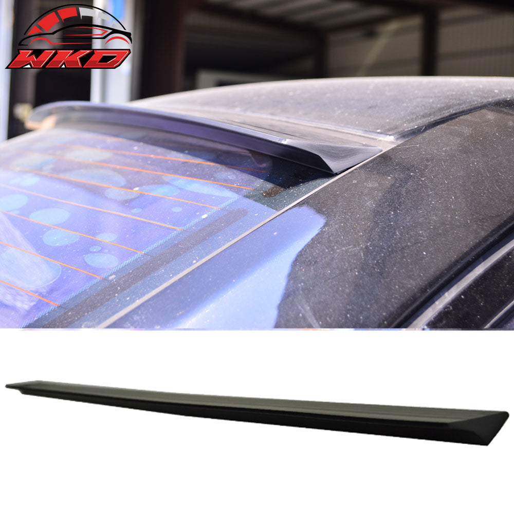 Fits 06-11 Honda Civic 8th 4Dr VRS Style Roof Spoiler Unpainted Black - PUF