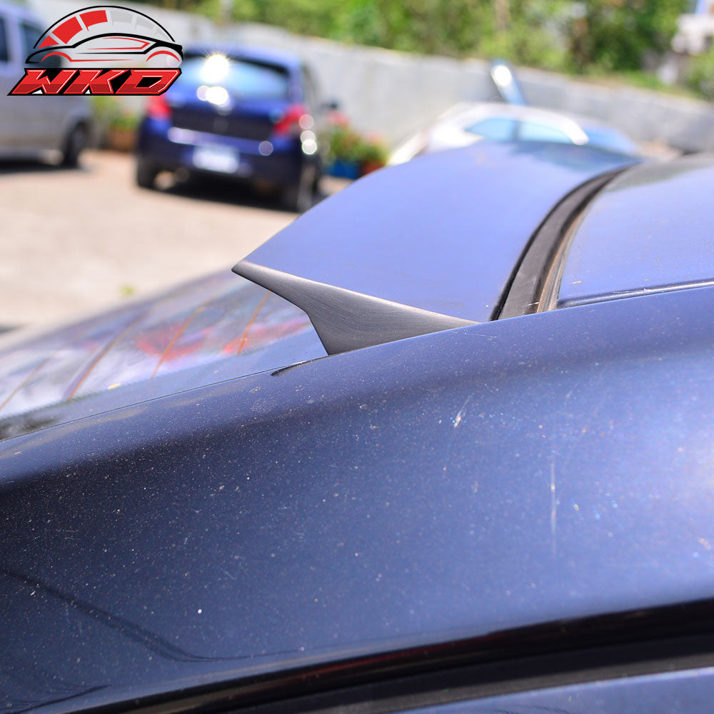 Fits 97-01 Honda Prelude 5th 2Dr VRS Style Roof Spoiler Unpainted Black - PUF