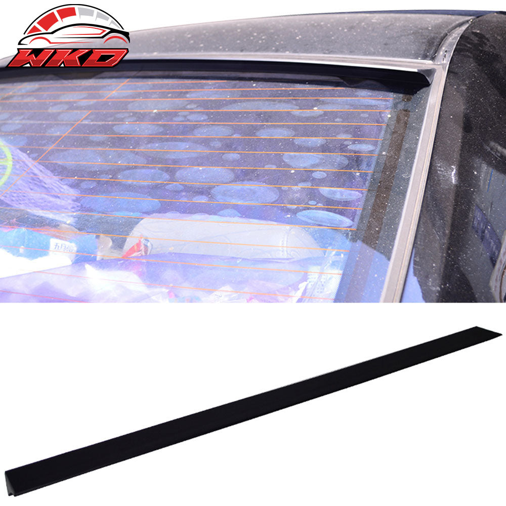 Fits 10-14 Honda Insight 2nd VRS Style Roof Spoiler Unpainted Black - PUF