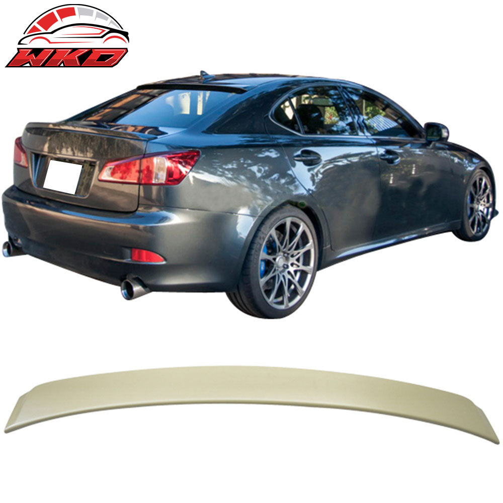 Fits 06-13 Lexus IS250 IS350 OE Style Rear Roof Window Spoiler Wing Unpainted