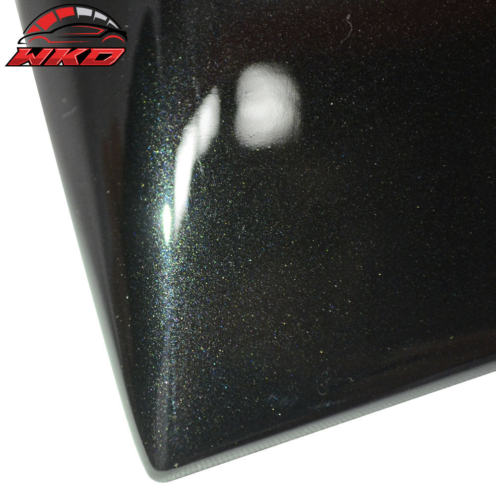 Fits 10-16 Benz E-Class W212 OE Style Roof Spoiler Painted #197 Obsidian Black