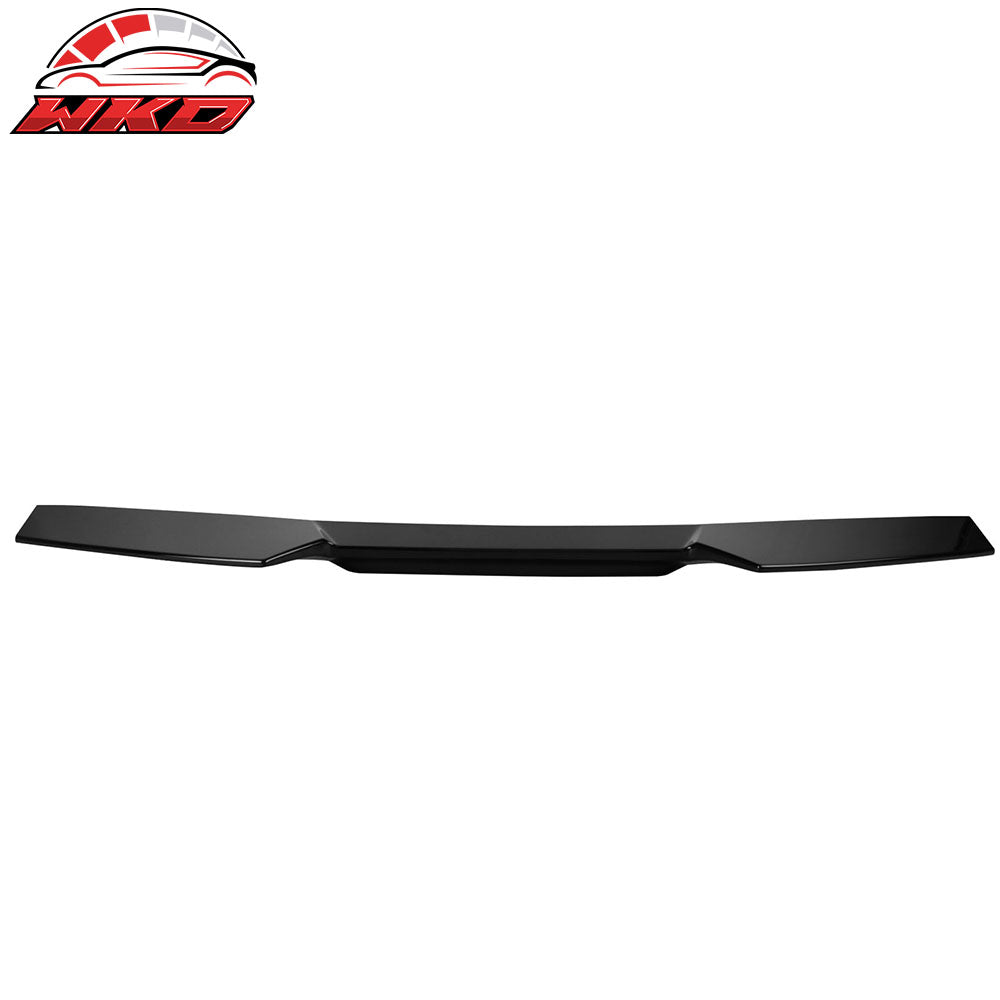 Fits 15-21 Subaru WRX & STI V2 Style Rear Roof Spoiler Wing Painted #D4S Black