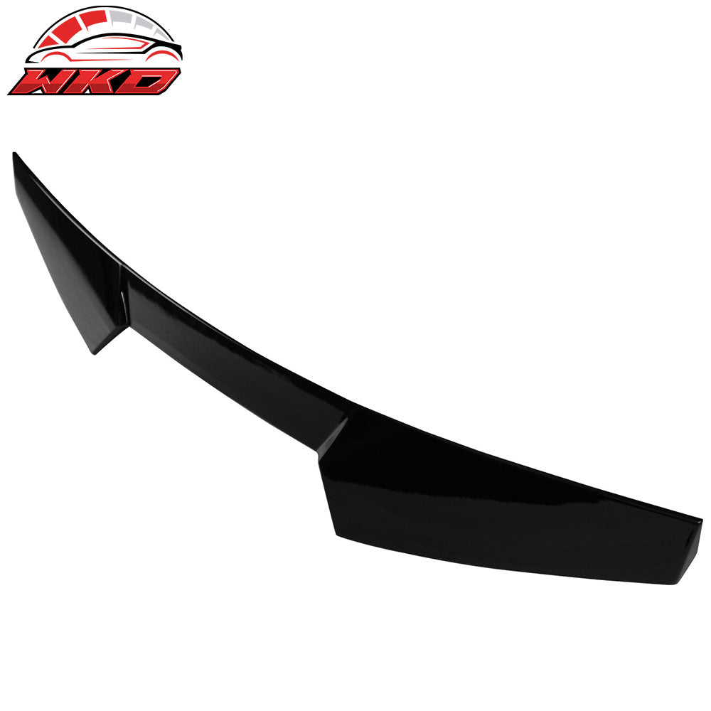 Fits 15-21 Subaru WRX & STI V2 Style Rear Roof Spoiler Wing Painted #D4S Black