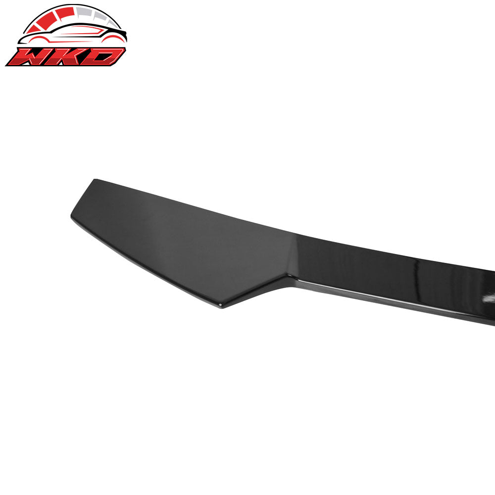 Fits 15-21 Subaru WRX & STI V2 Style Rear Roof Spoiler Wing Painted #D4S Black
