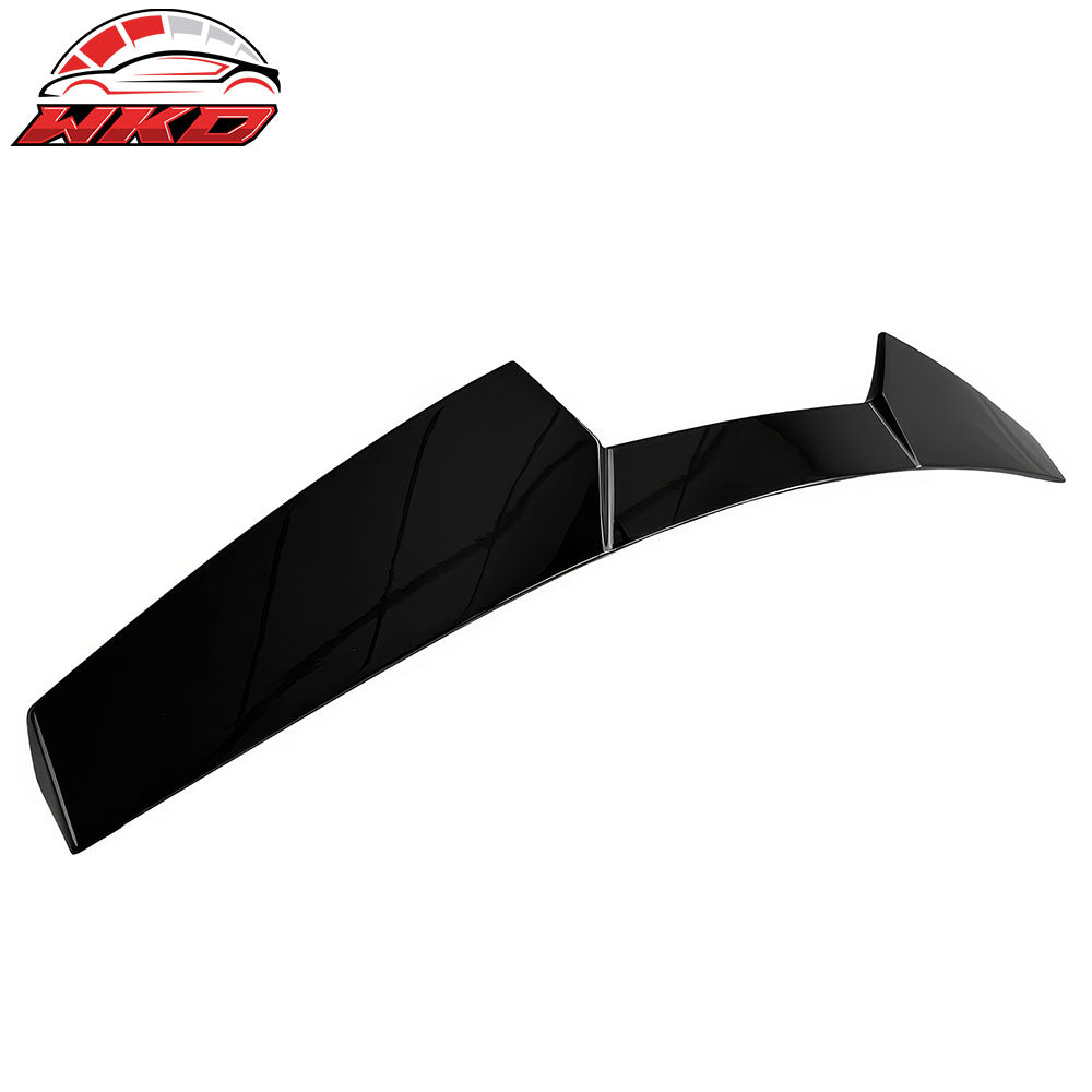 Fits 15-21 Subaru WRX & STI V2 Style Rear Roof Spoiler Wing Painted #D4S Black