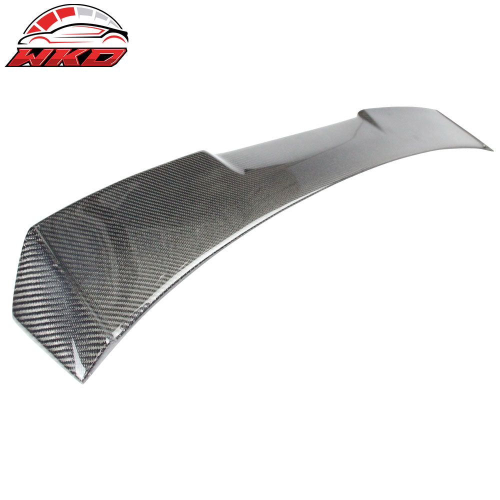 Fits 06-13 Lexus IS250 IS350 IS F Sedan V Style Roof Spoiler Matte Carbon Fiber