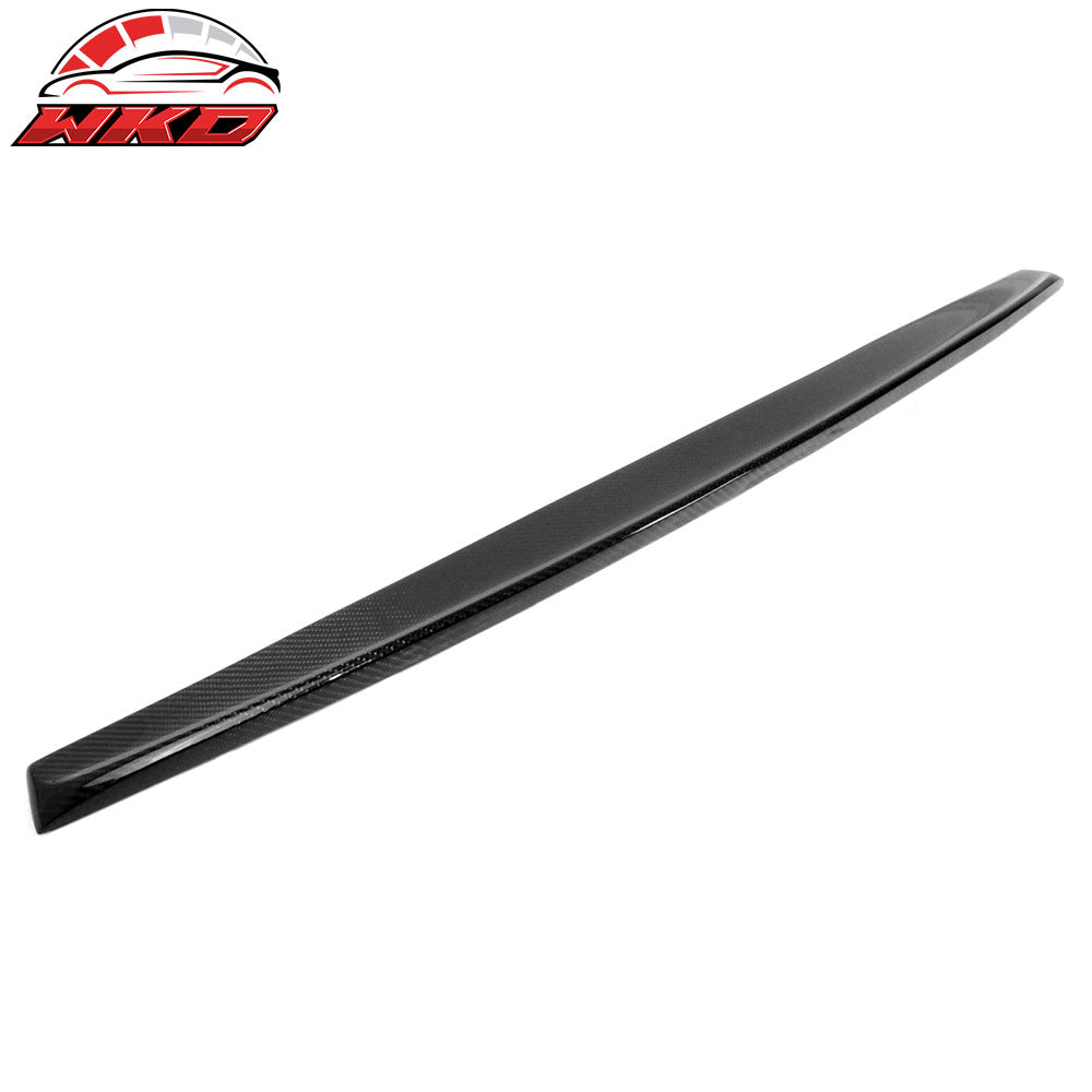 Closeout! Fits 17-23 BMW G30 5-Series Sedan Carbon Fiber Roof Window Spoiler Lip