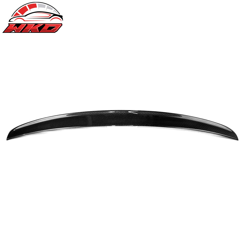 Closeout! Fits 17-23 BMW G30 5-Series Sedan Carbon Fiber Roof Window Spoiler Lip