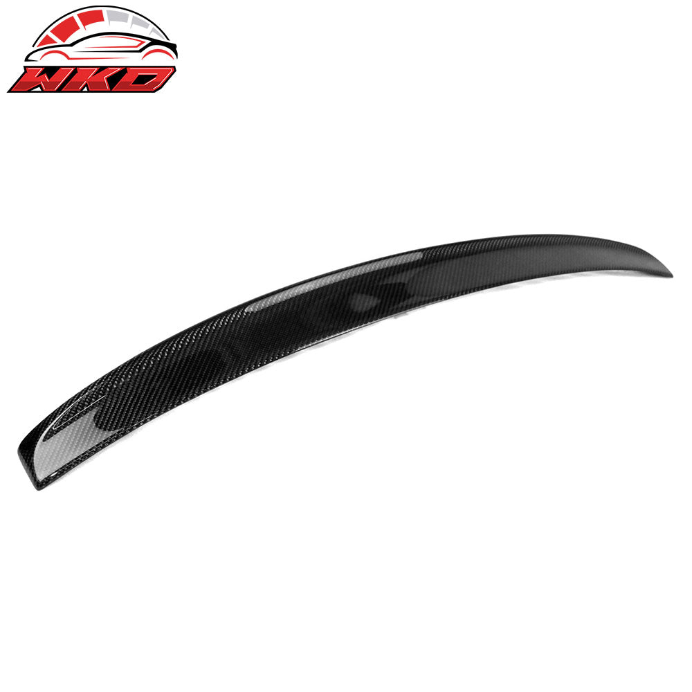 Closeout! Fits 17-23 BMW G30 5-Series Sedan Carbon Fiber Roof Window Spoiler Lip