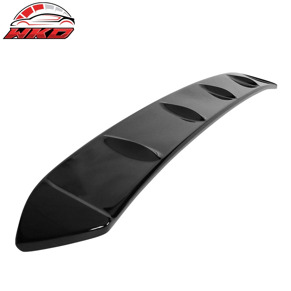 Fits 20-25 Toyota GR Supra V2 Style Rear Roof Spoiler Wing Painted #202 Black