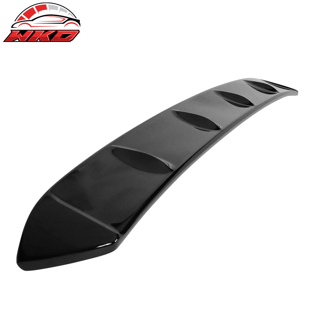 Fits 20-25 Toyota GR Supra V2 Style Rear Roof Spoiler Wing Painted #202 Black