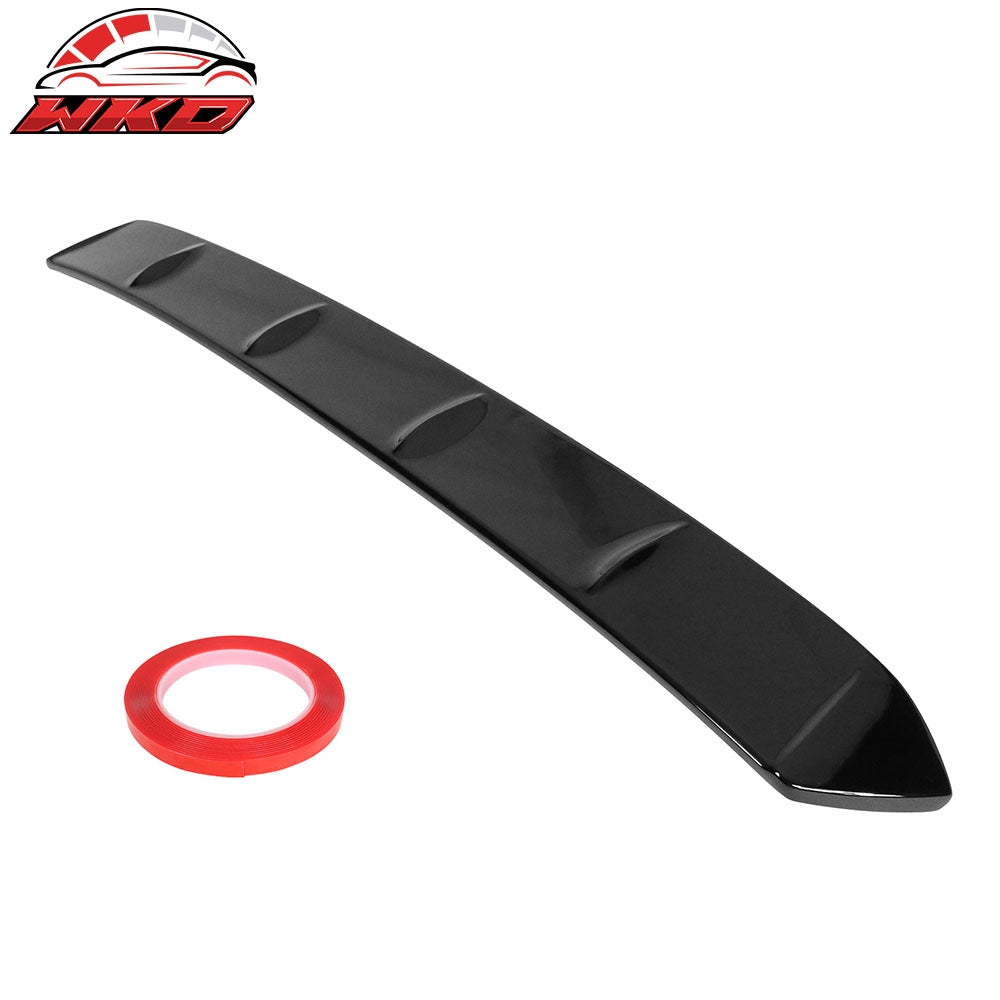 Fits 20-25 Toyota GR Supra V2 Style Rear Roof Spoiler Wing Painted #202 Black