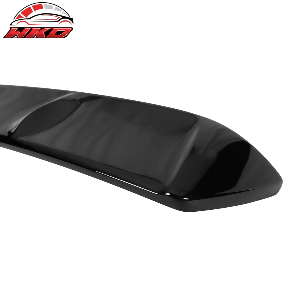 Fits 20-25 Toyota GR Supra V2 Style Rear Roof Spoiler Wing Painted #202 Black