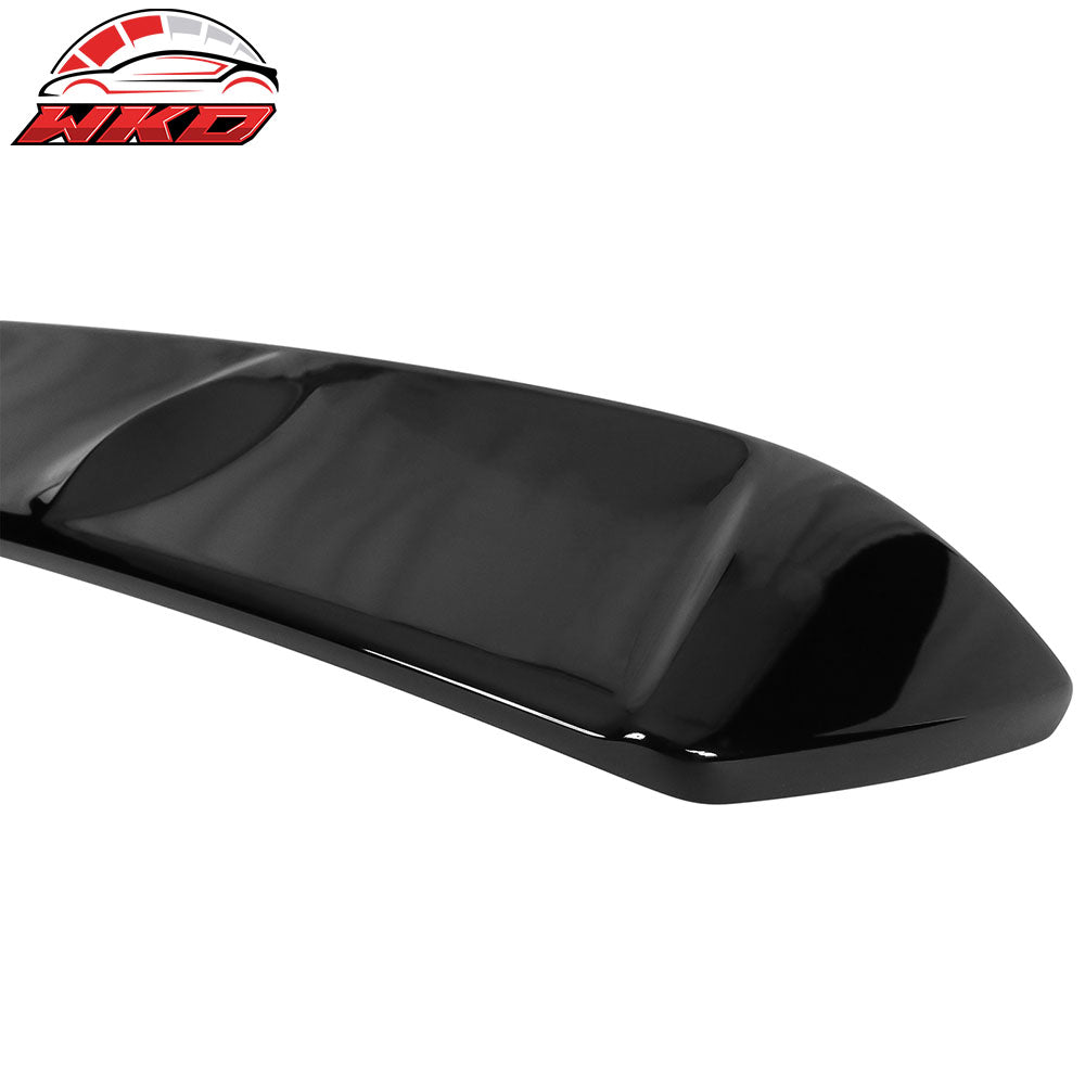 Fits 20-25 Toyota GR Supra V2 Style Rear Roof Spoiler Wing Painted #202 Black