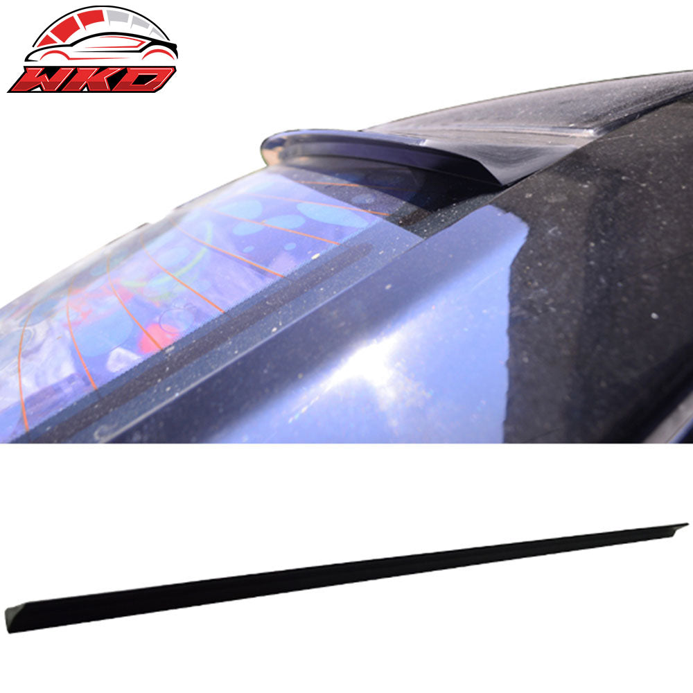 VRS Style Rear Roof Window Spoiler Wing Fits 13-15 Hyundai Genesis Unpainted PU