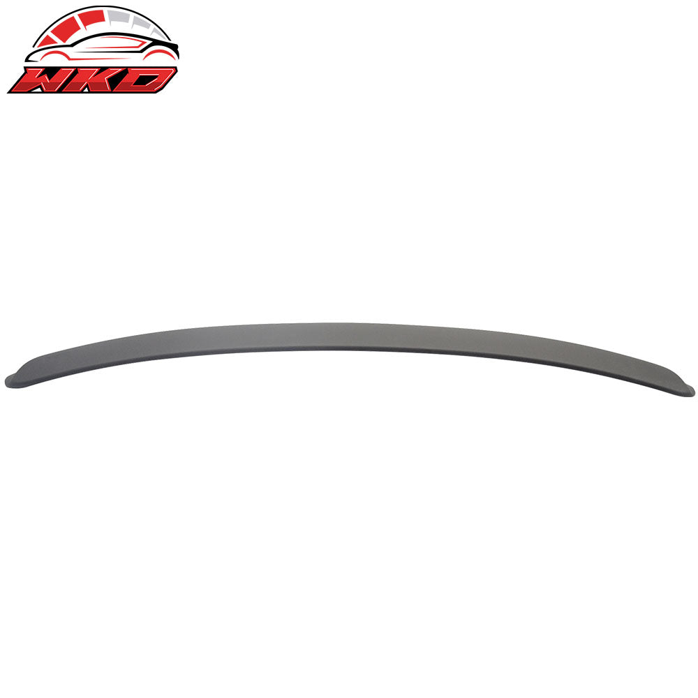 Fits 99-05 BMW E46 3-Series 4-Door AC Style Matte Black Rear Roof Spoiler ABS